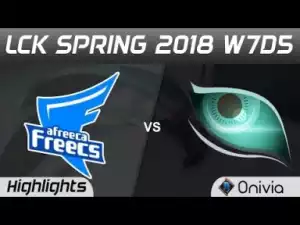 Video: AFS vs KDS Highlights LCK Sping Games 10/03/18 HD